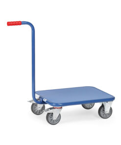 fetra® Griffroller mit Stahlblechplattform 650mm x 500mm Nutzfläche 250kg Tragkraft