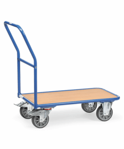 fetra® Transportwagen mit Holzwerkstoffplatte 400kg Tragkraft