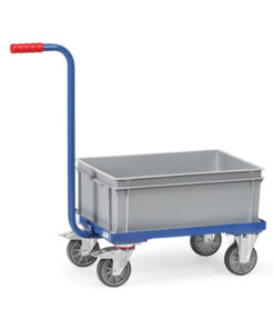 fetra® Griffroller mit  Stahlblechplattform 600mm x 450mm Nutzfläche 200kg Tragkraft