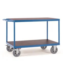 fetra® Tischwagen mit 2 Böden 1200kg Tragkraft