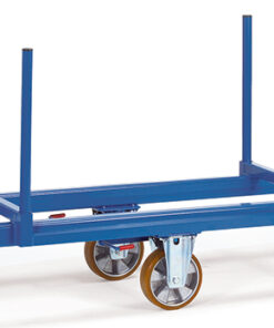 Alternative view of fetra® Langmaterial-Wagen 1500kg Tragkraft, mit Rungen 500mm lang