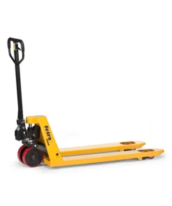 fetra® Gabelhubwagen 2500kg Tragkraft 1150mm Gabellänge Polyurethan-Tandem-Lenkrollen