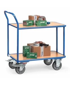 fetra® Tischwagen mit 2 Böden