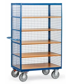 fetra® Kastenwagen mit Drahtgitter