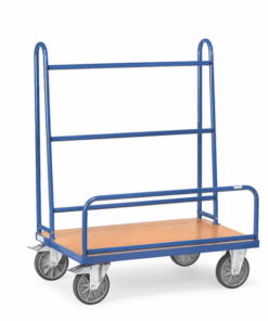 fetra® Plattenwagen 600kg Tragkraft und festem Rohrbügel