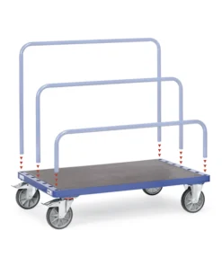 Alternative view of fetra® Plattenwagen 1200kg Tragkraft (ohne Bügel)