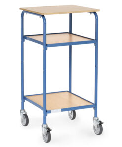 Alternative view of fetra® Rollpult mit Schreibfläche und 2 Ablageböden