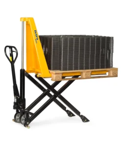 fetra® Scherenhubwagen 1000kg Tagkraft Bereifung Polyurethan