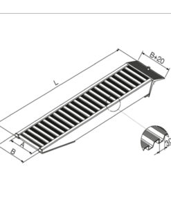 Alternative view of ALTEC Laderampe Typ AVS 130 mit Rand