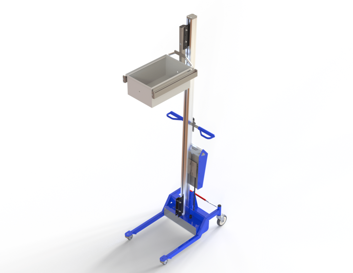 EXPRESSO Lift2Move Selectiv 125 mit Spanngabel für Schäferkisten – Bild 3