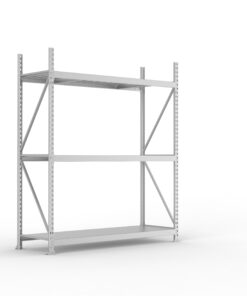 SPEED-RACK Weitspannregal 1970x2000x800 mm (HxBxT), mit 4 Fachebenen