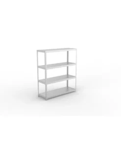 META SPEED-RACK Weitspannregal 1970mm Höhe, 1700mm Breite, 600mm Tiefe, mit 4 Fachebenen