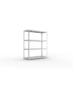 Alternative view of META SPEED-RACK Weitspannregal 1970mm Höhe, 1700mm Breite, 600mm Tiefe, mit 4 Fachebenen
