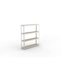 META SPEED-RACK Weitspannregal 1970mm Höhe, 1700mm Breite, 400mm Tiefe, mit 4 Fachebenen